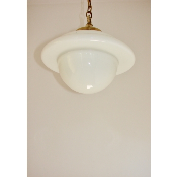 Modernistyczna lampa wisząca lata 40.